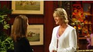 Deborah Norville as herself on The Young and the Restless, and Mitzi Kapture (Anita) | Image: JPI
